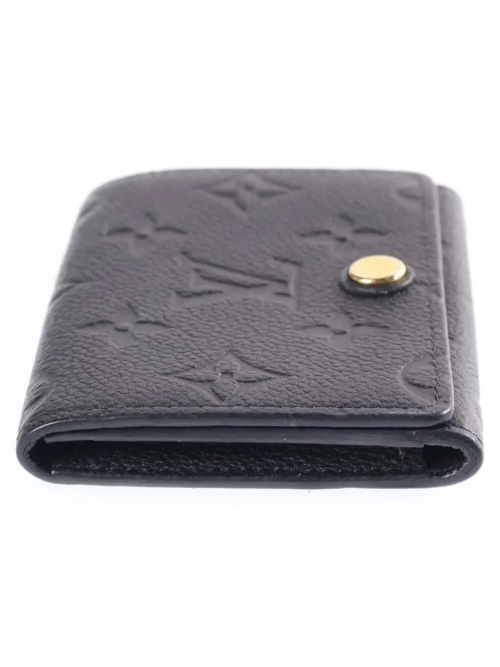 Louis Vuitton Envelope Business Card Holder Case Monogram Empreinte Noir